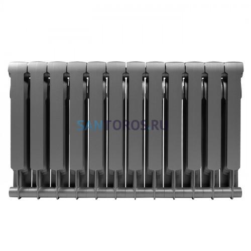 Радиатор Royal Thermo 500 х 12 секций BiLiner Silver Satin биметаллический секционный НС-1176316